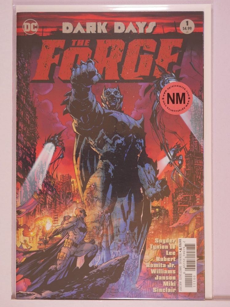 DARK DAYS THE FORGE (2017) Volume 1: # 0001 NM CHROMIUM COVER