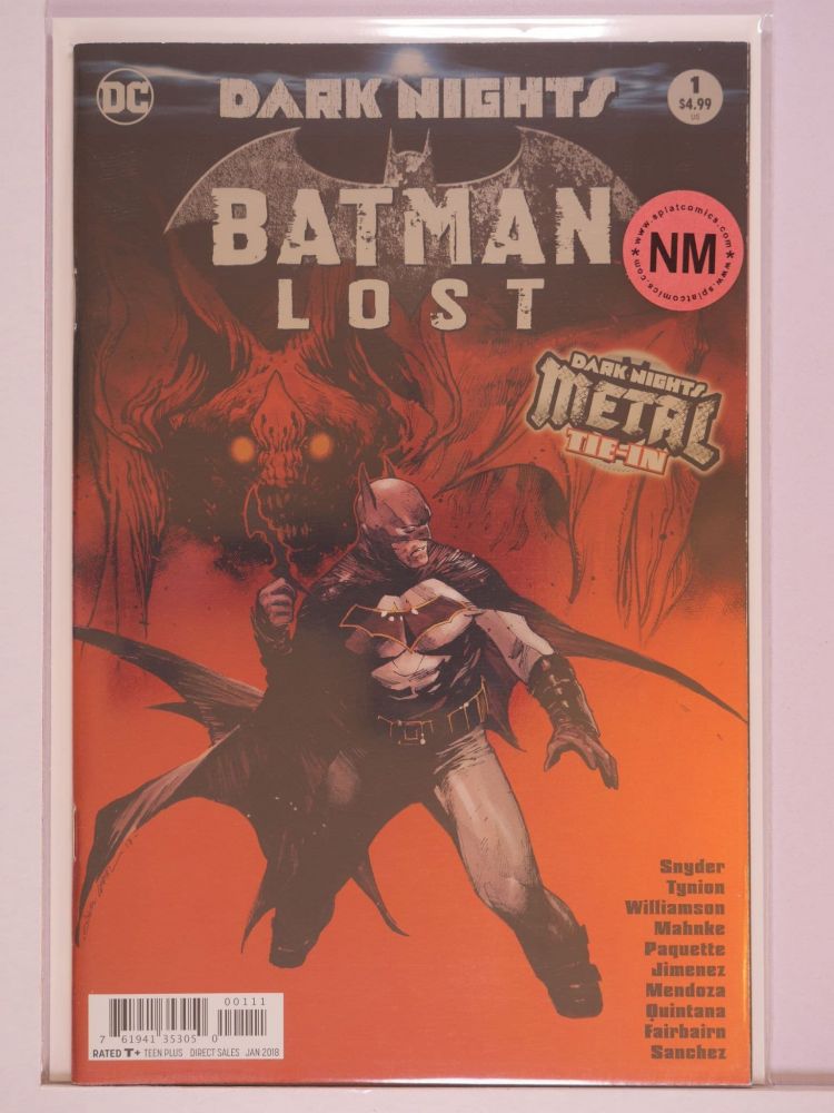 DARK NIGHTS BATMAN LOST (2018) Volume 1: # 0001 NM CHROMIUM COVER