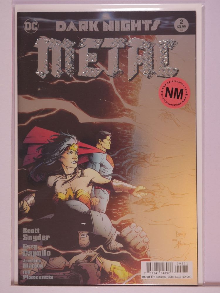 DARK NIGHTS METAL (2017) Volume 1: # 0002 NM CHROMIUM COVER