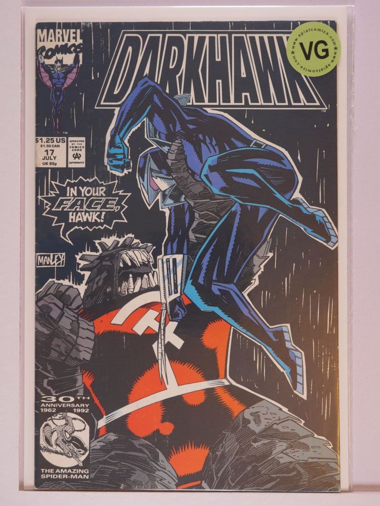 DARKHAWK (1991) Volume 1: # 0017 VF