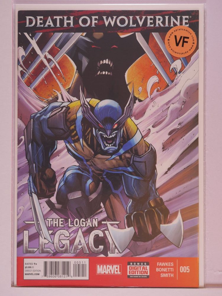 DEATH OF WOLVERINE THE LOGAN LEGACY (2014) Volume 1: # 0005 VF