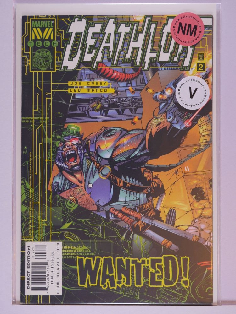 DEATHLOK (1999) Volume 2: # 0002 NM GREEN COVER VARIANT