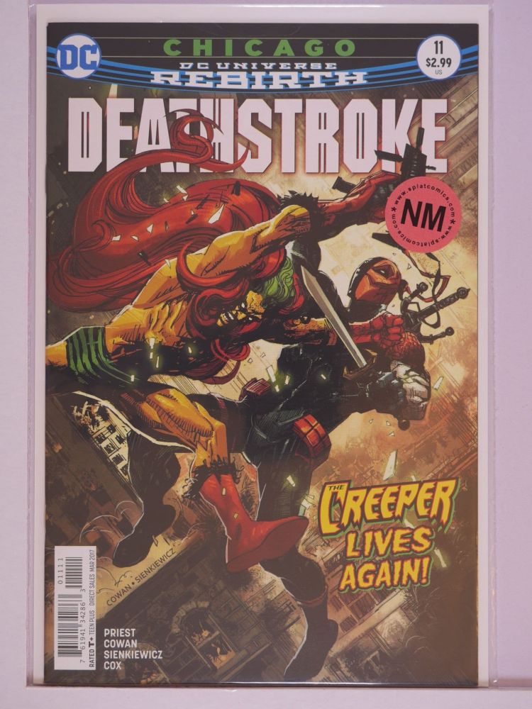 DEATHSTROKE (2016) Volume 3: # 0011 NM