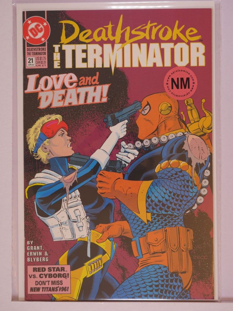 DEATHSTROKE THE TERMINATOR (1991) Volume 1: # 0021 NM