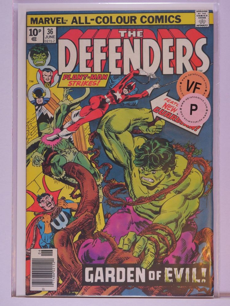 DEFENDERS (1972) Volume 1: # 0036 VF PENCE