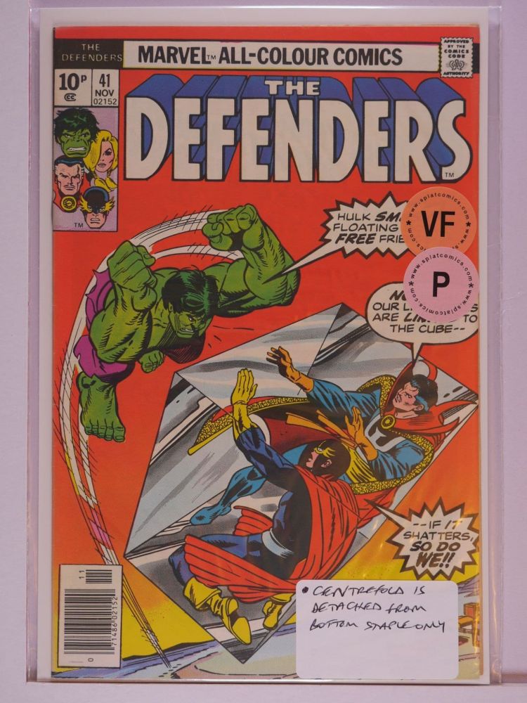 DEFENDERS (1972) Volume 1: # 0041 VF PENCE