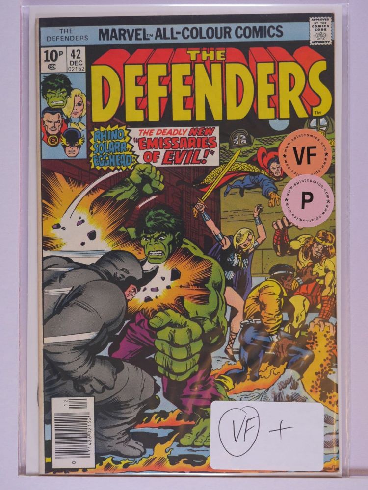 DEFENDERS (1972) Volume 1: # 0042 VF PENCE