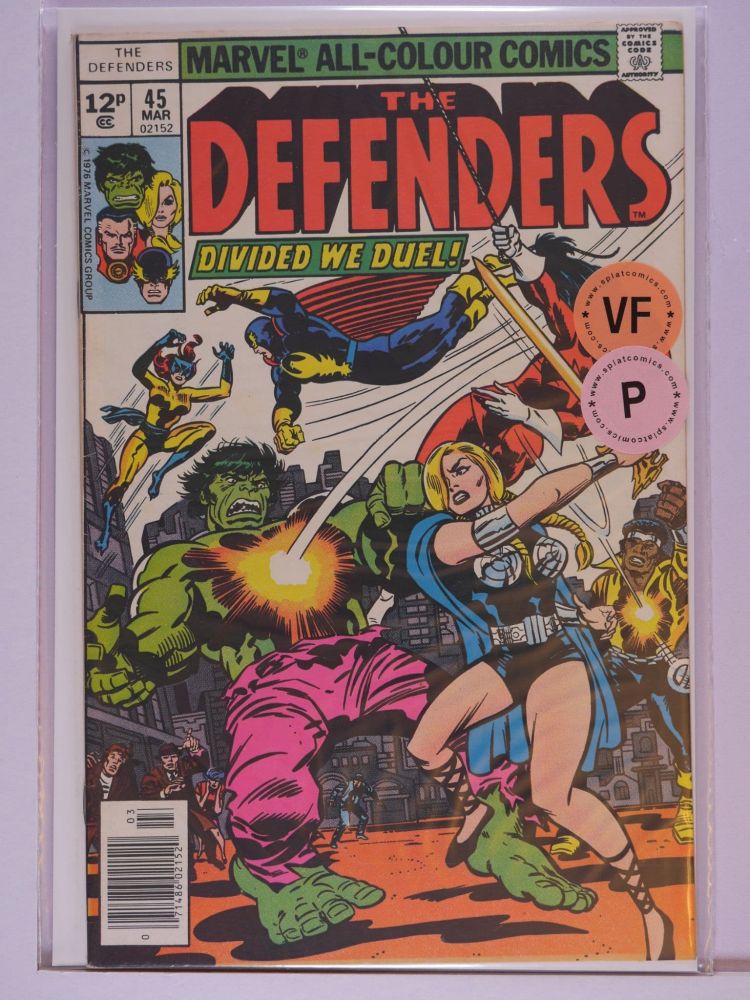 DEFENDERS (1972) Volume 1: # 0045 VF PENCE