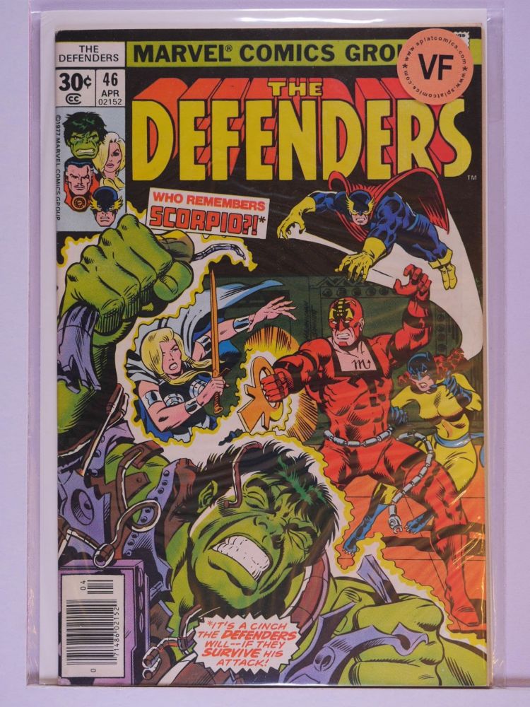 DEFENDERS (1972) Volume 1: # 0046 VF