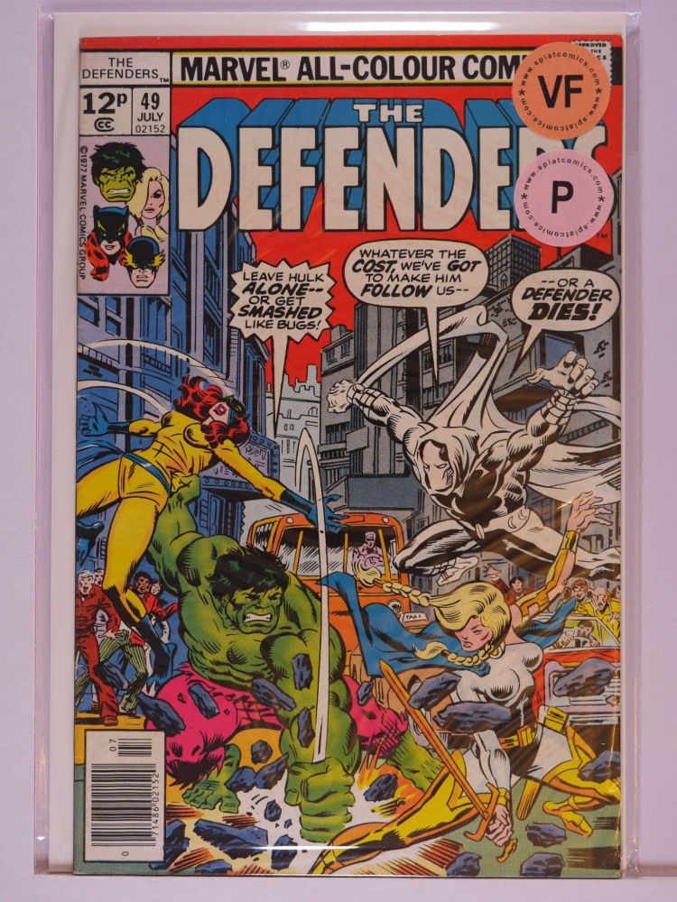 DEFENDERS (1972) Volume 1: # 0049 VF PENCE