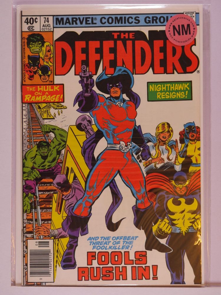 DEFENDERS (1972) Volume 1: # 0074 NM