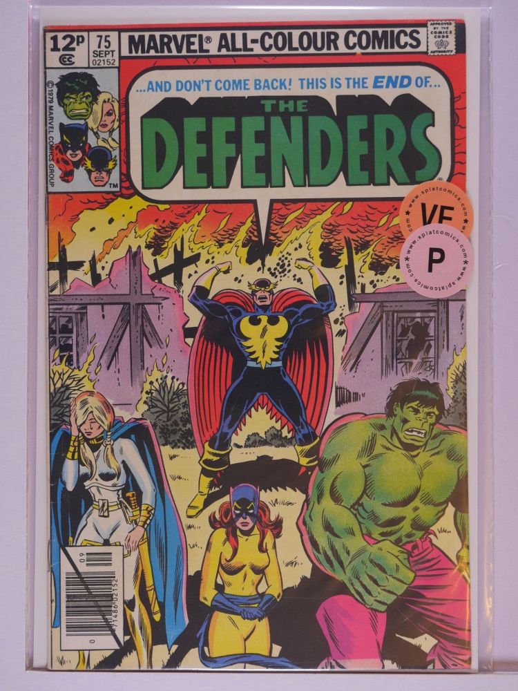 DEFENDERS (1972) Volume 1: # 0075 VF PENCE