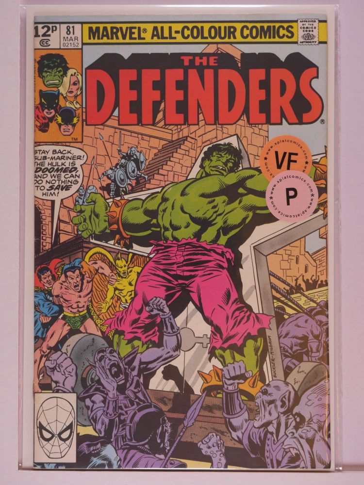 DEFENDERS (1972) Volume 1: # 0081 VF PENCE