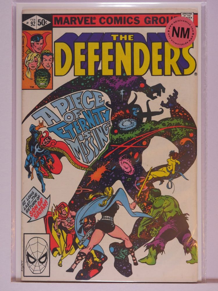 DEFENDERS (1972) Volume 1: # 0092 NM