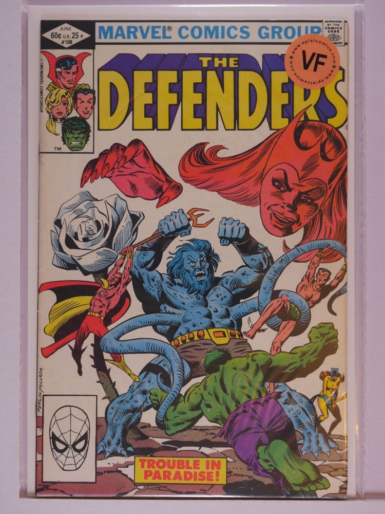 DEFENDERS (1972) Volume 1: # 0108 VF