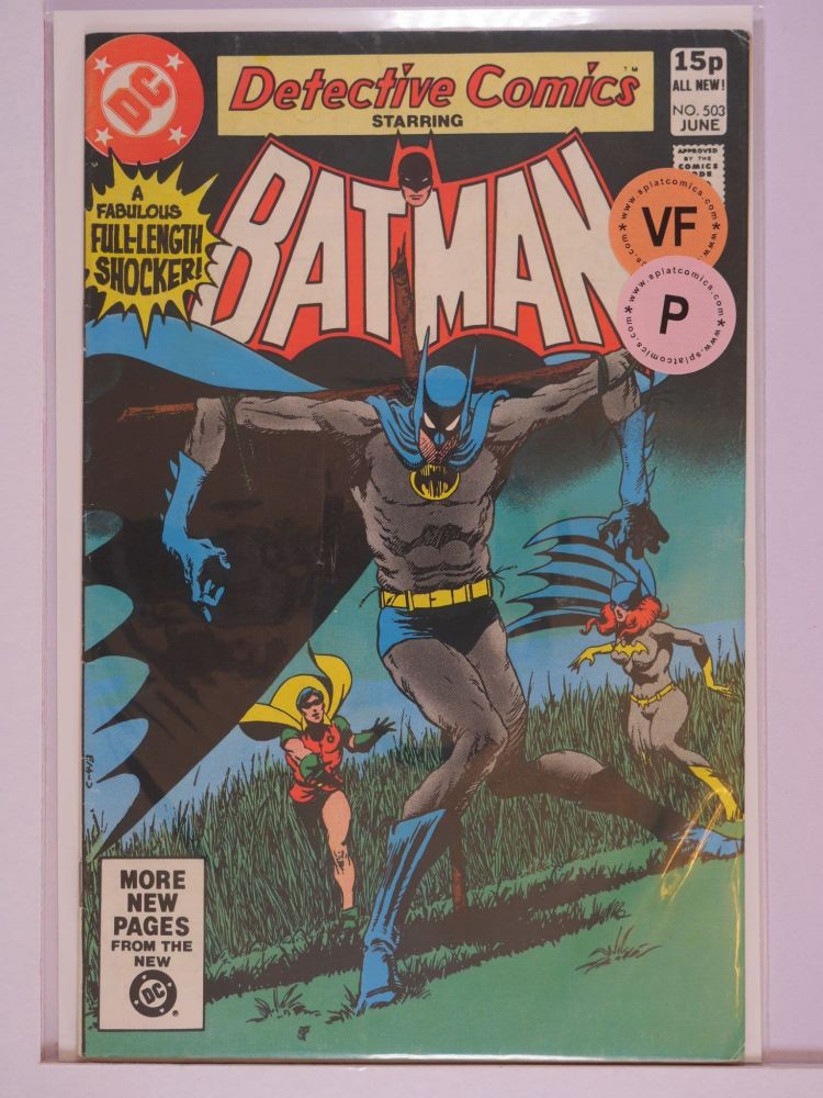 DETECTIVE COMICS (1937) Volume 1: # 0503 VF PENCE