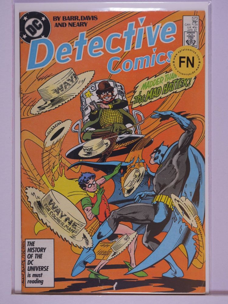 DETECTIVE COMICS (1937) Volume 1: # 0573 FN