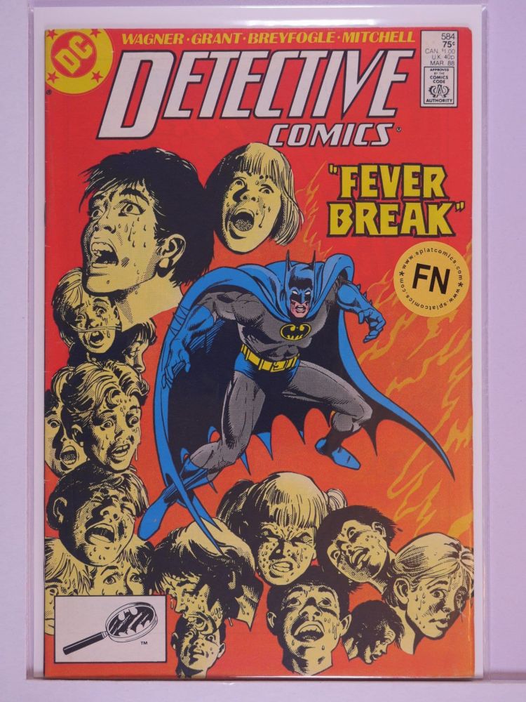 DETECTIVE COMICS (1937) Volume 1: # 0584 FN