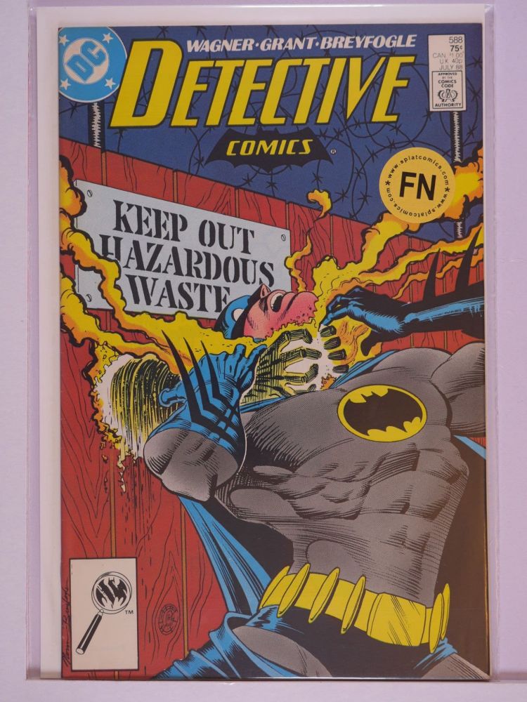 DETECTIVE COMICS (1937) Volume 1: # 0588 FN