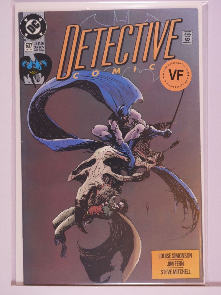 DETECTIVE COMICS (1937) Volume 1: # 0637 VF