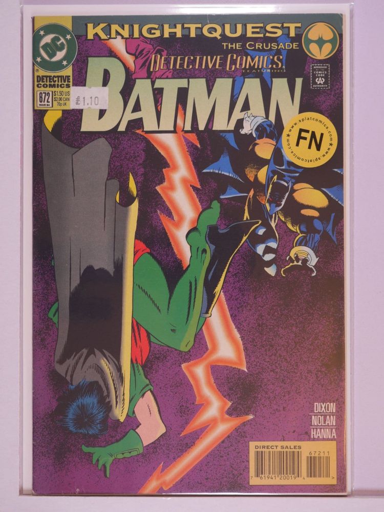 DETECTIVE COMICS (1937) Volume 1: # 0672 FN