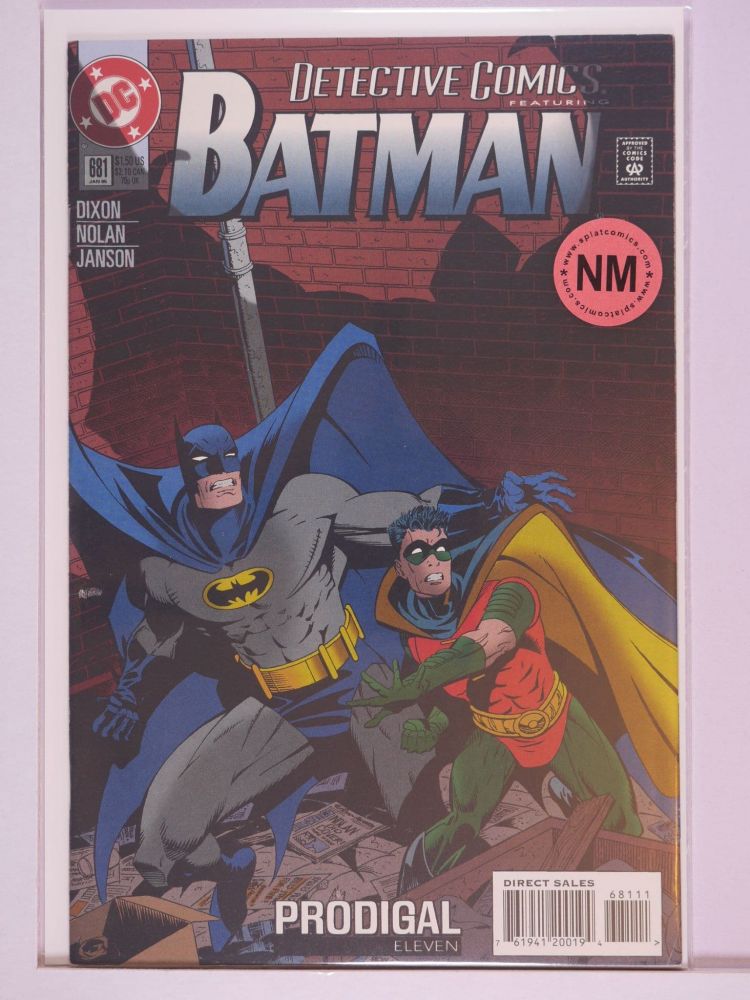 DETECTIVE COMICS (1937) Volume 1: # 0681 NM