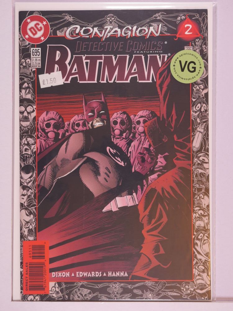 DETECTIVE COMICS (1937) Volume 1: # 0695 VG