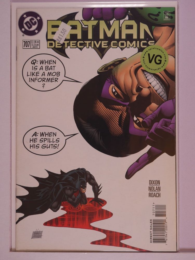 DETECTIVE COMICS (1937) Volume 1: # 0707 VG