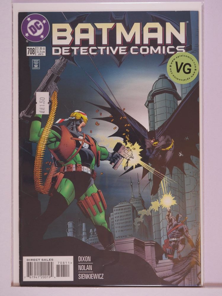 DETECTIVE COMICS (1937) Volume 1: # 0708 VG