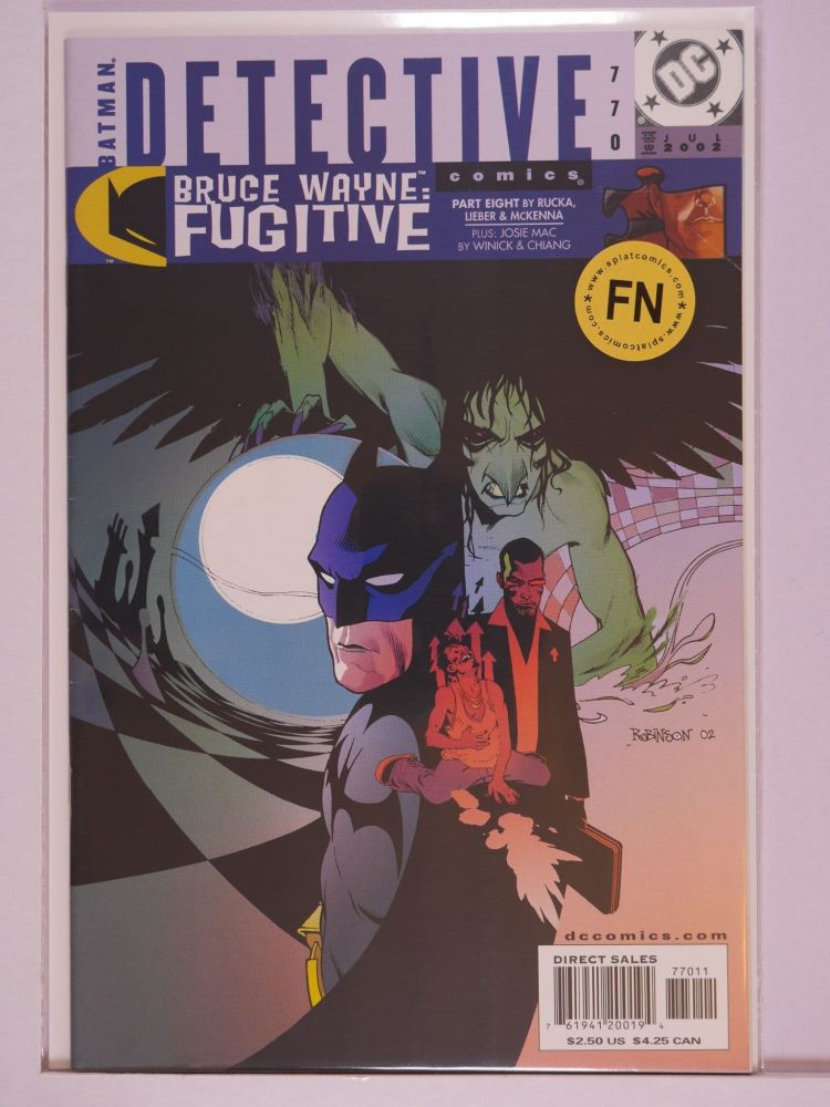 DETECTIVE COMICS (1937) Volume 1: # 0770 FN