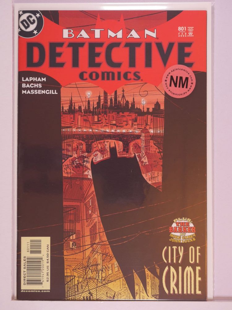 DETECTIVE COMICS (1937) Volume 1: # 0801 NM