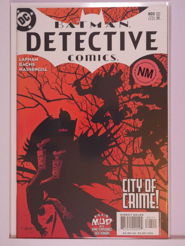 DETECTIVE COMICS (1937) Volume 1: # 0805 NM