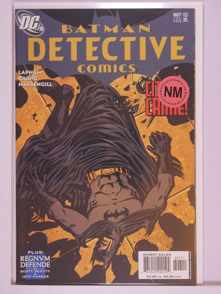 DETECTIVE COMICS (1937) Volume 1: # 0807 NM