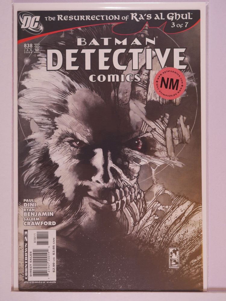 DETECTIVE COMICS (1937) Volume 1: # 0838 NM