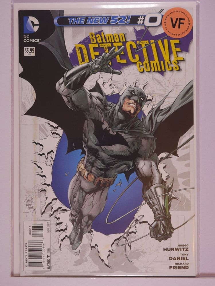 DETECTIVE COMICS NEW 52 (2011) Volume 1: # 0000 VF