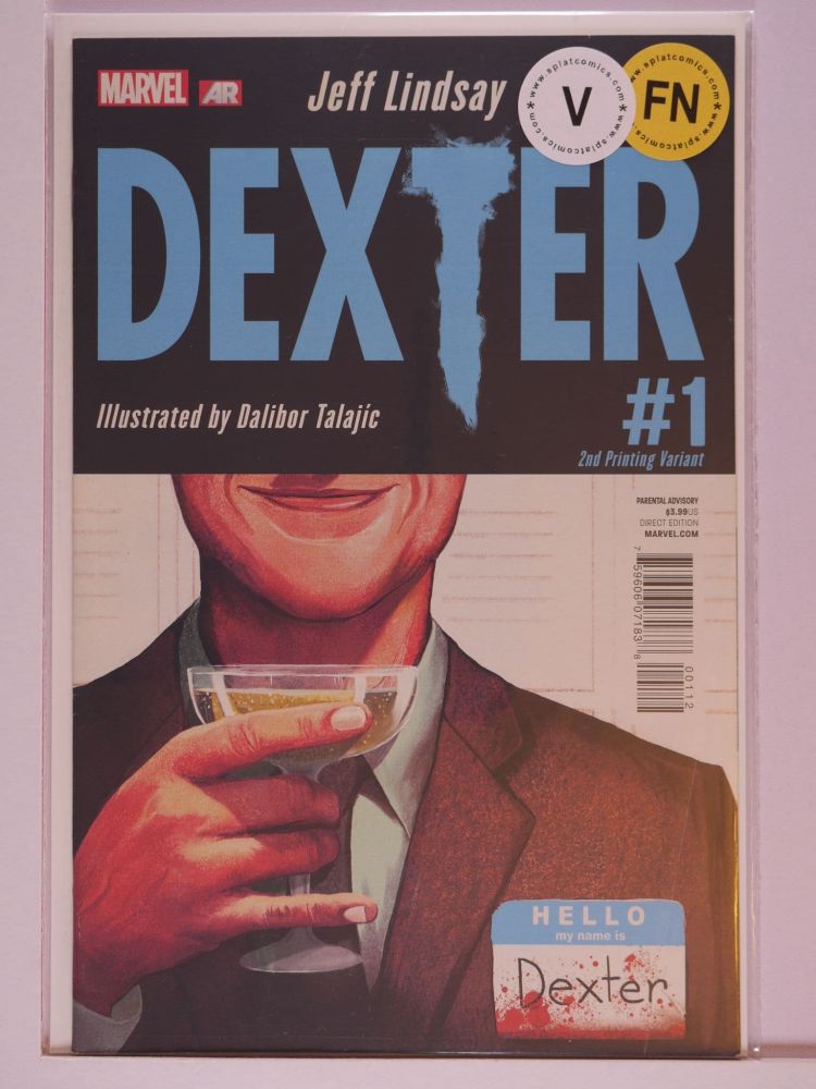 DEXTER (2013) Volume 1: # 0001 FN 2ND PRINT VARIANT