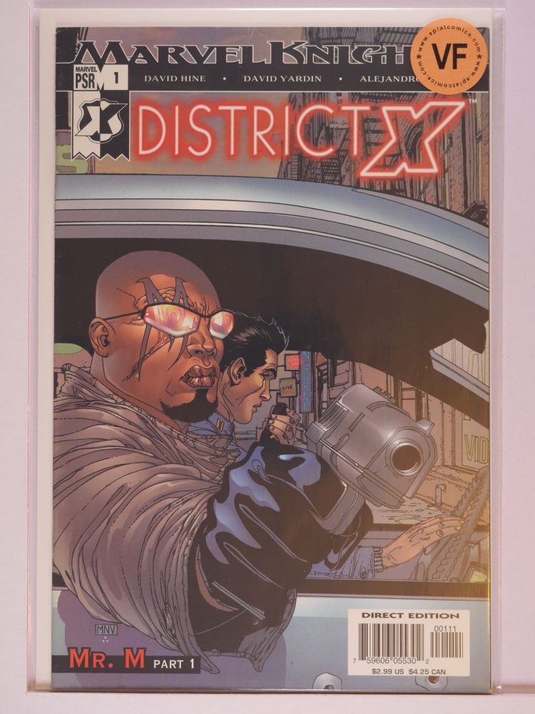 DISTRICT X (2004) Volume 1: # 0001 VF