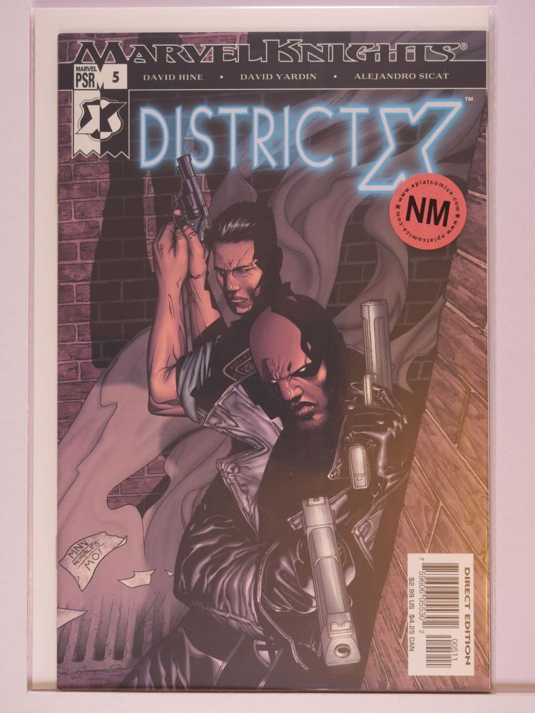 DISTRICT X (2004) Volume 1: # 0005 NM