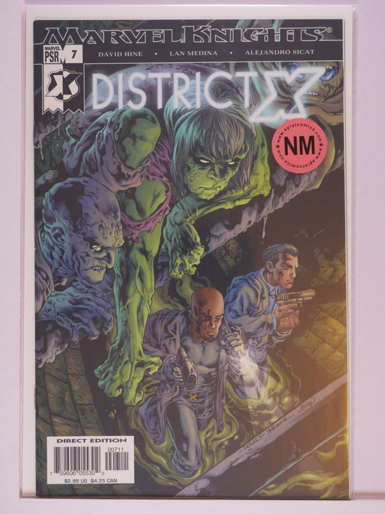 DISTRICT X (2004) Volume 1: # 0007 NM