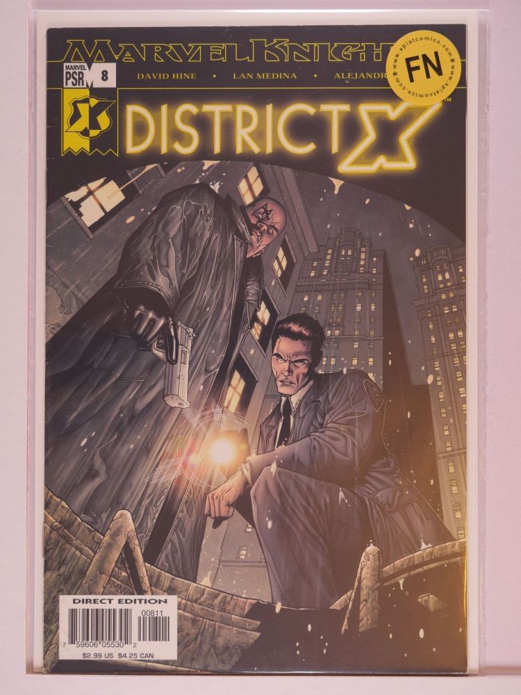 DISTRICT X (2004) Volume 1: # 0008 FN