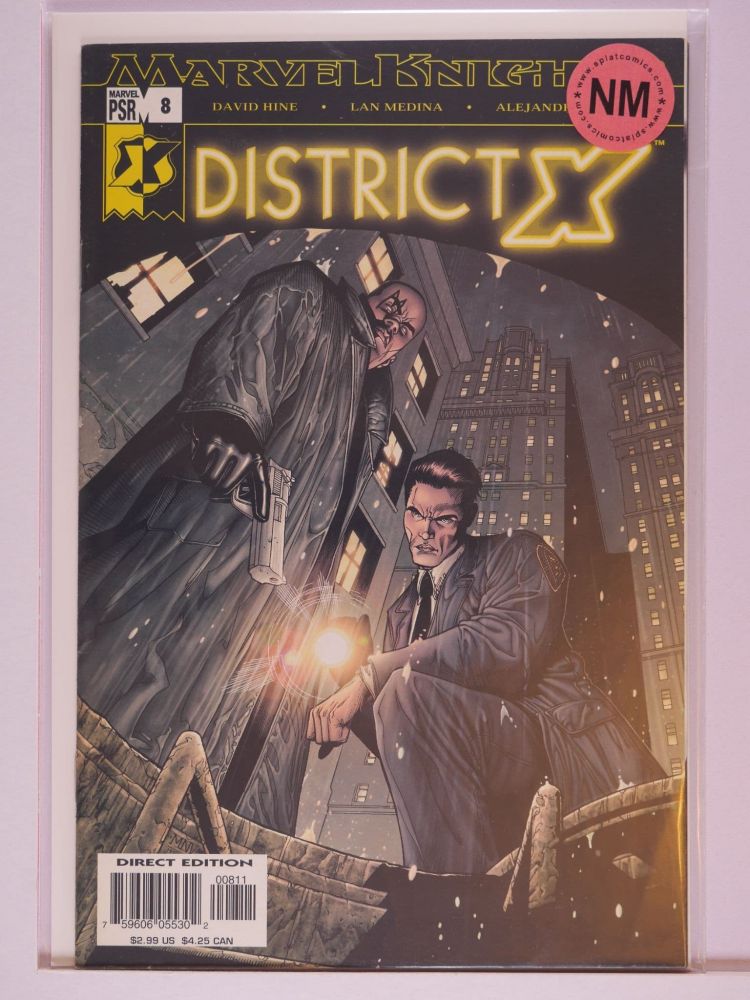 DISTRICT X (2004) Volume 1: # 0008 NM