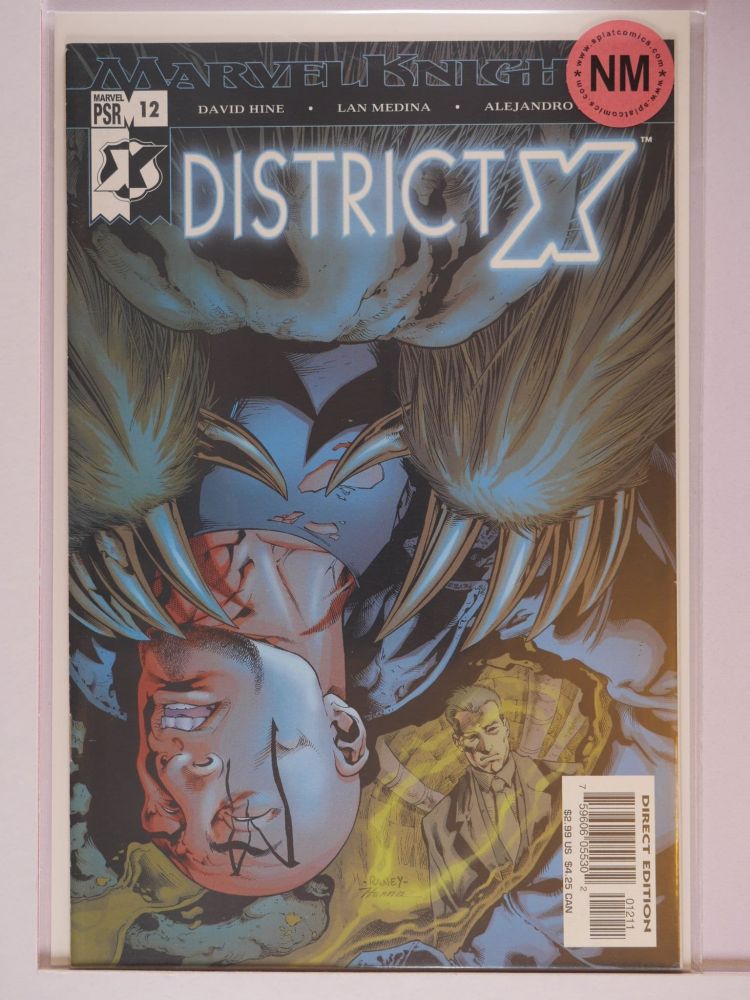 DISTRICT X (2004) Volume 1: # 0012 NM