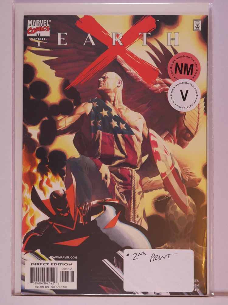 EARTH X (1999) Volume 1: # 0001 NM 2ND PRINT VARIANT