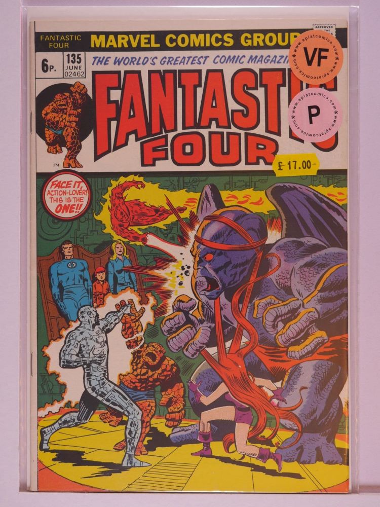 FANTASTIC FOUR (1962) Volume 1: # 0135 VF PENCE