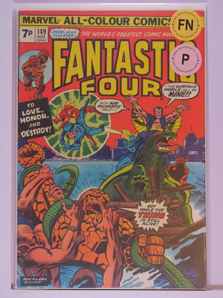 FANTASTIC FOUR (1962) Volume 1: # 0149 FN PENCE