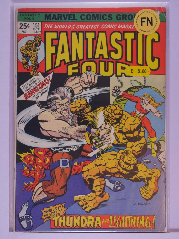 FANTASTIC FOUR (1962) Volume 1: # 0151 FN