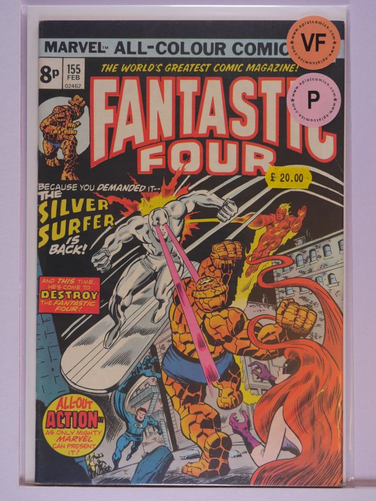 FANTASTIC FOUR (1962) Volume 1: # 0155 VF PENCE