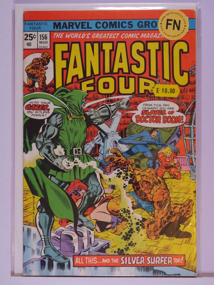 FANTASTIC FOUR (1962) Volume 1: # 0156 FN