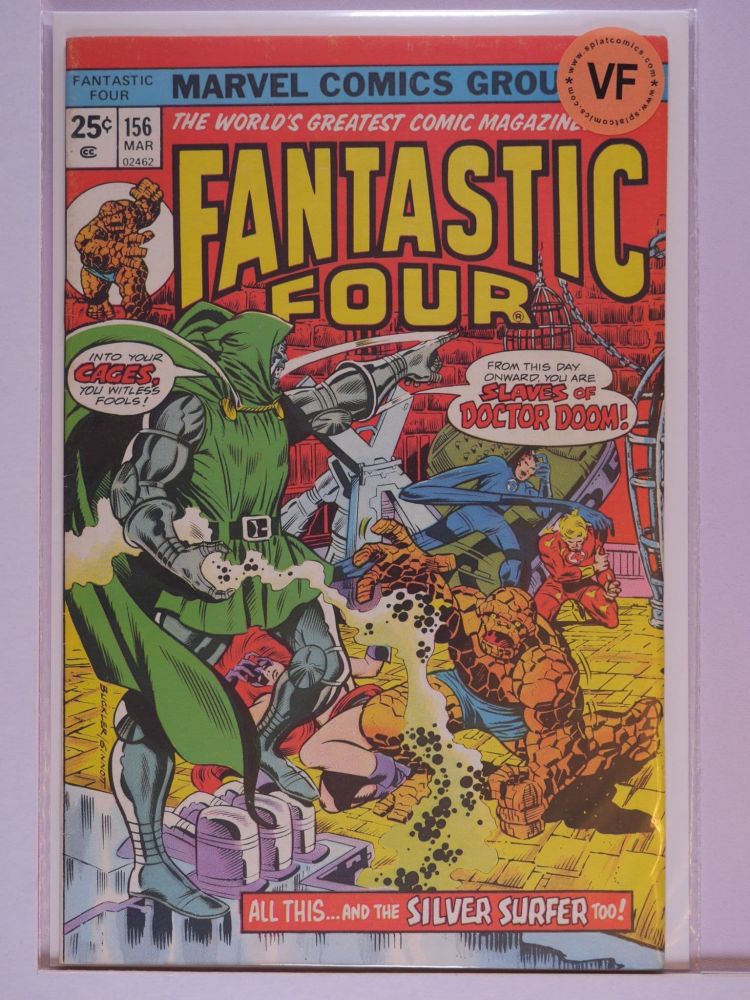 FANTASTIC FOUR (1962) Volume 1: # 0156 VF