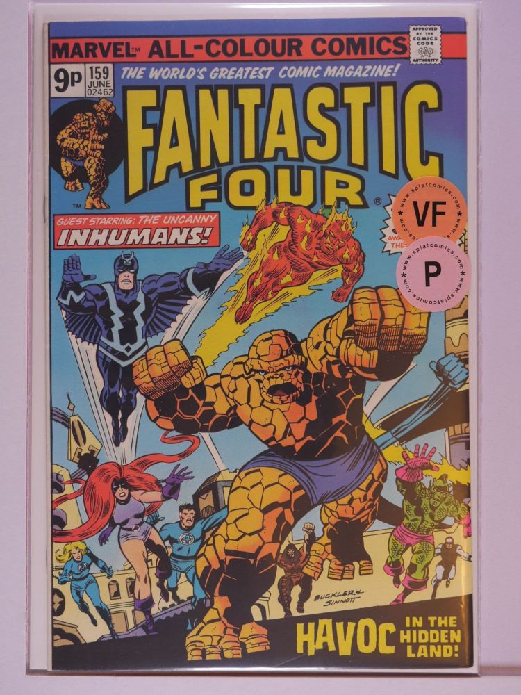 FANTASTIC FOUR (1962) Volume 1: # 0159 VF PENCE